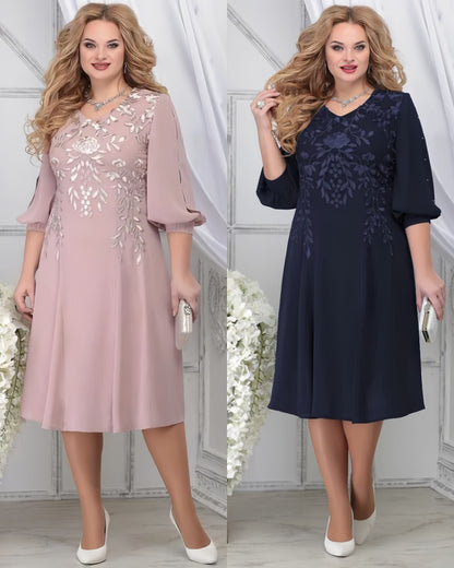 👗【S-5XL】Elegancka, temperamentna sukienka, wygodna i wysokiej jakości