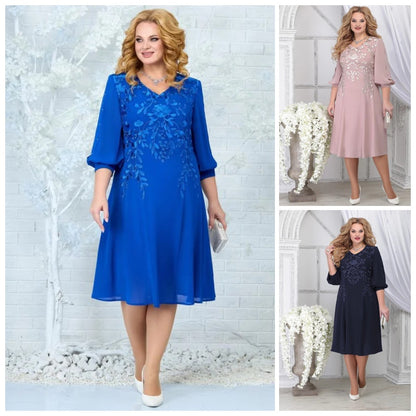 👗【S-5XL】Elegancka, temperamentna sukienka, wygodna i wysokiej jakości